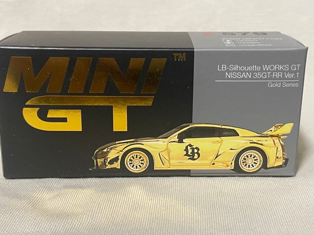 ミニカー MINI GT NISSAN 35GT-RR Ver.1 Gold Series