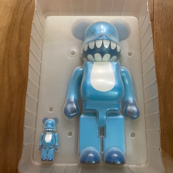 ベアブリック a-nation KAWS 400%&100% カウズ