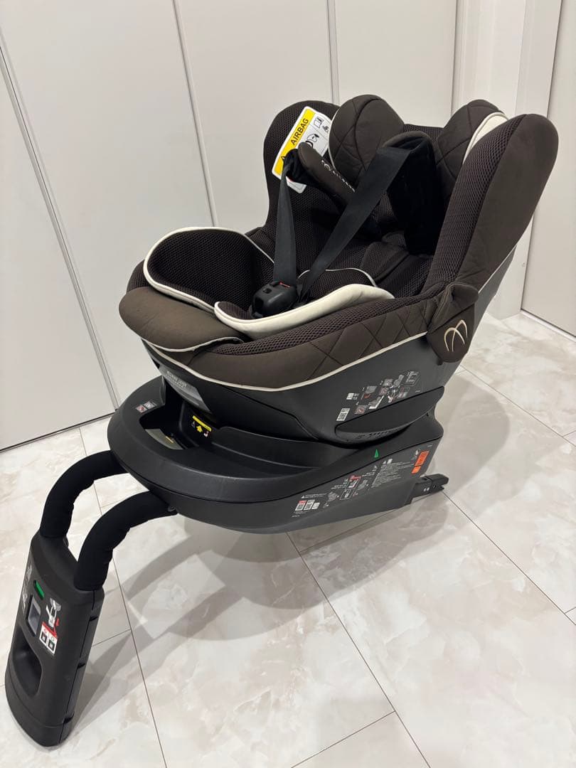 【美品】エールベベ クルット6i グランス ISOFIX BF951