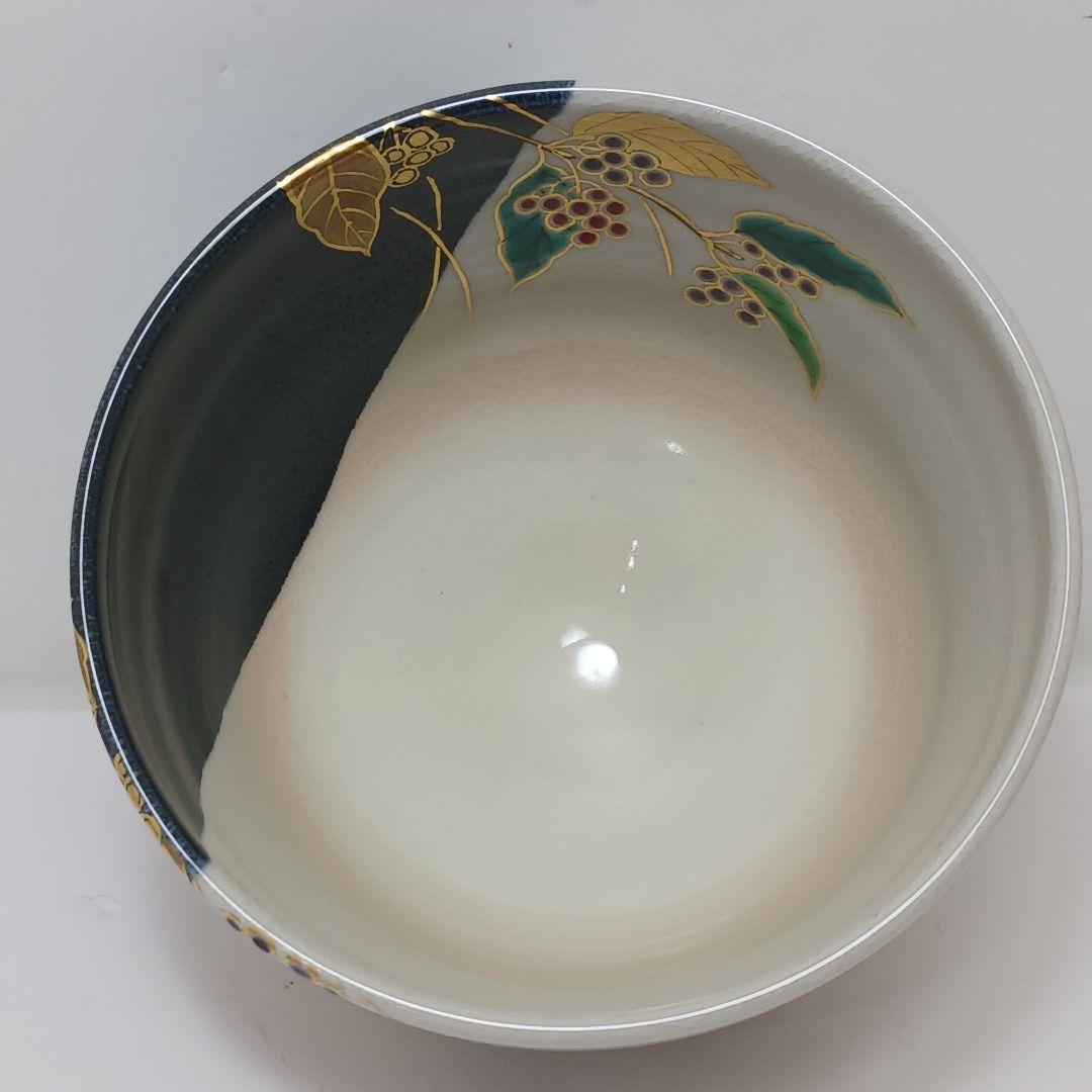 専用Y2913-1 茶道具 京焼 押小路窯 庄左エ門作 色絵紫式部 茶碗 し