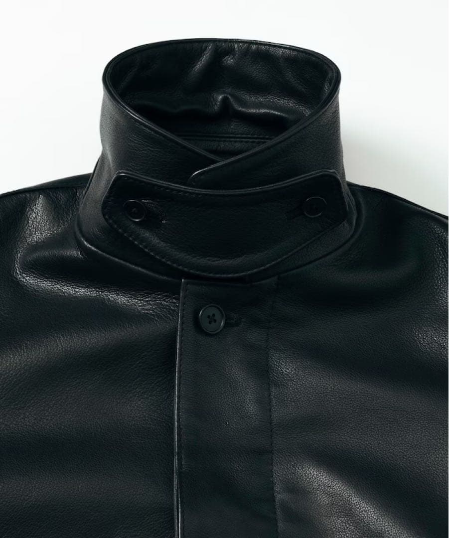 FREAK'S STORE Calf Leather ミニマル カーコート