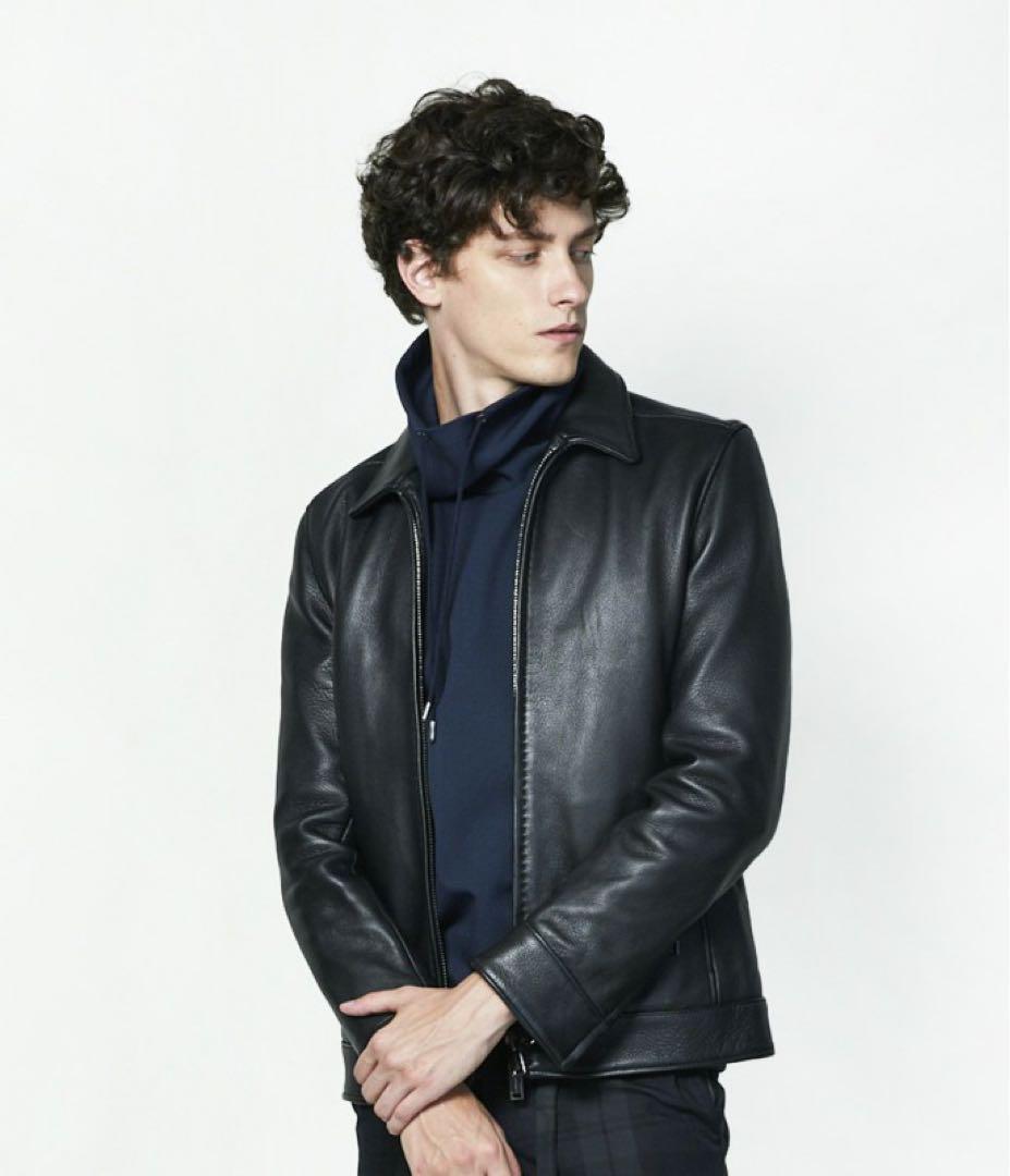 junhashimoto ジュンハシモト ZIP LEATHER SHIRTS