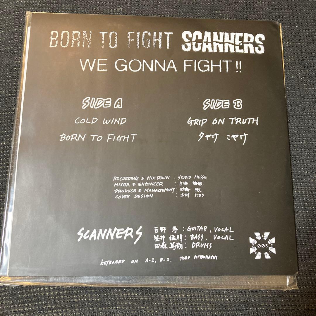 SCANNERS(eastern youthの前身バンド)アナログレコード