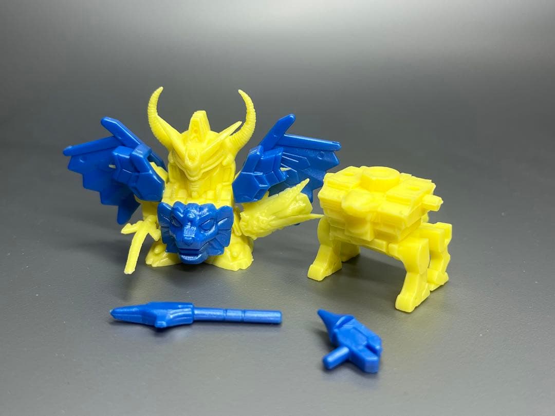 ガン消し　星勇士カーロランダー　SDガンダム　消しゴム