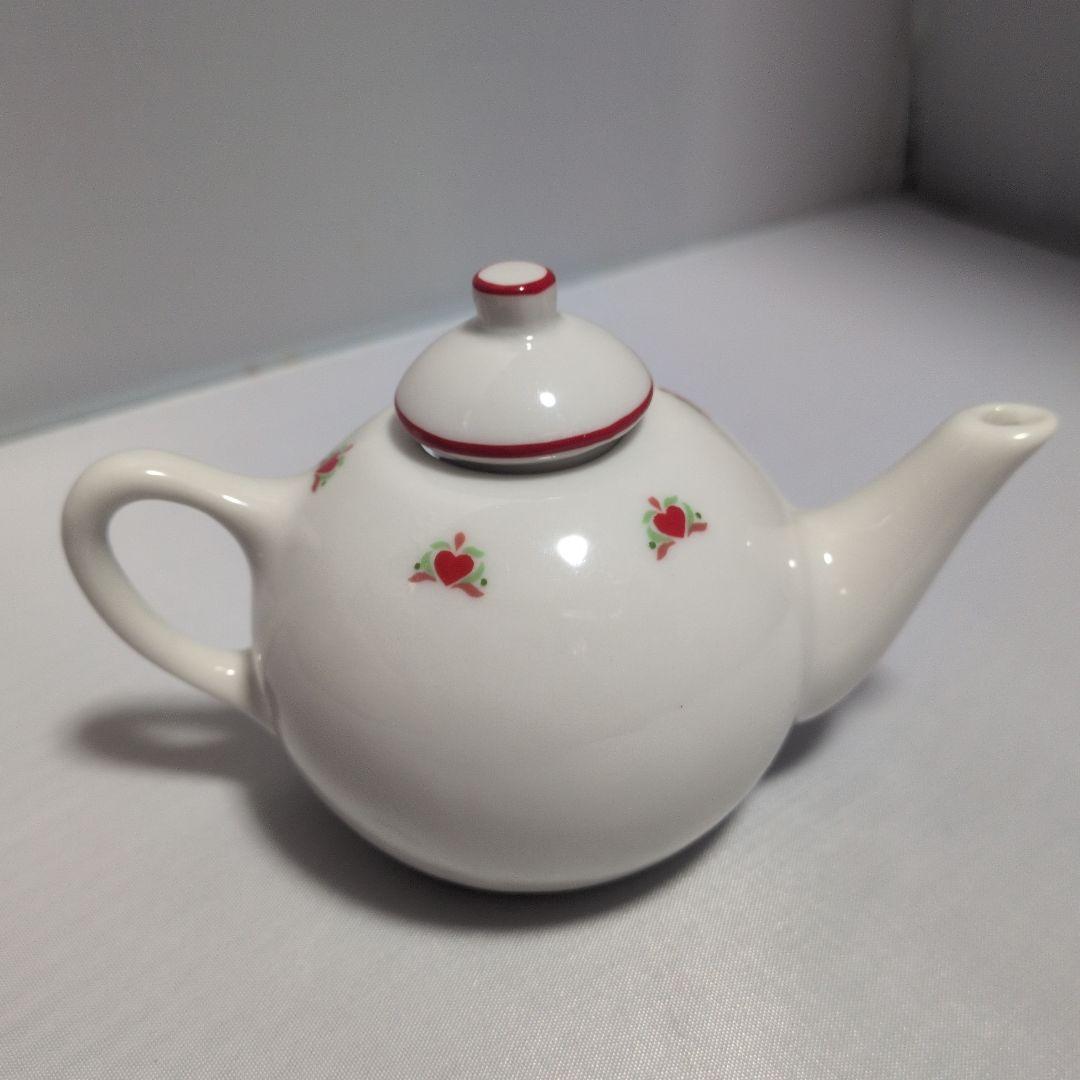 ドイツ製 ロイターポーセリン ミニチュア ポット ティーカップ