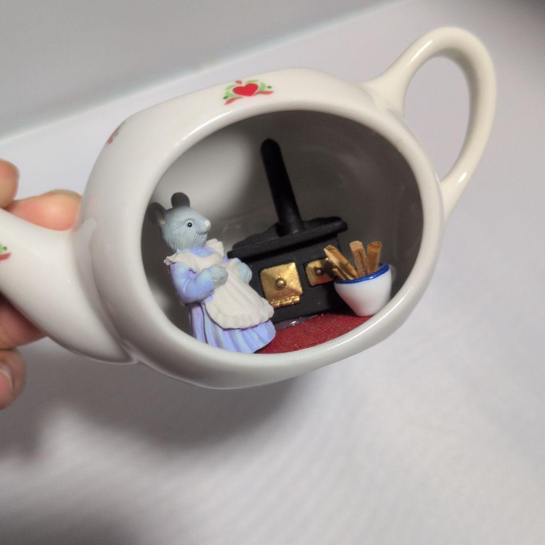 ドイツ製 ロイターポーセリン ミニチュア ポット ティーカップ