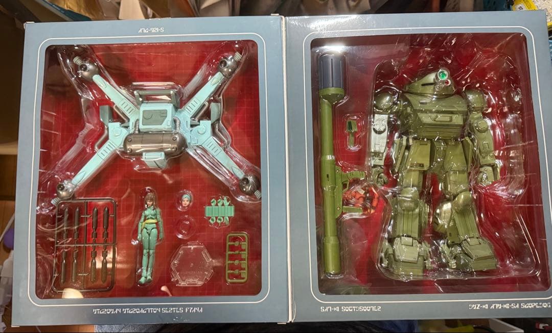 DMZ ボトムズ　スコープドッグSAのメルキアカラー（限定）セット