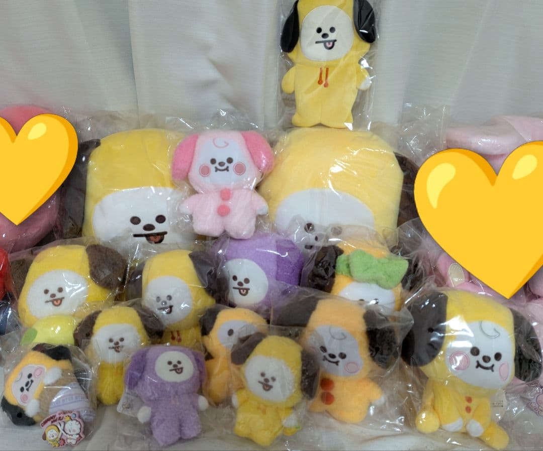 チミー　ジミン　BT21 ぬいぐるみ　まとめ売り