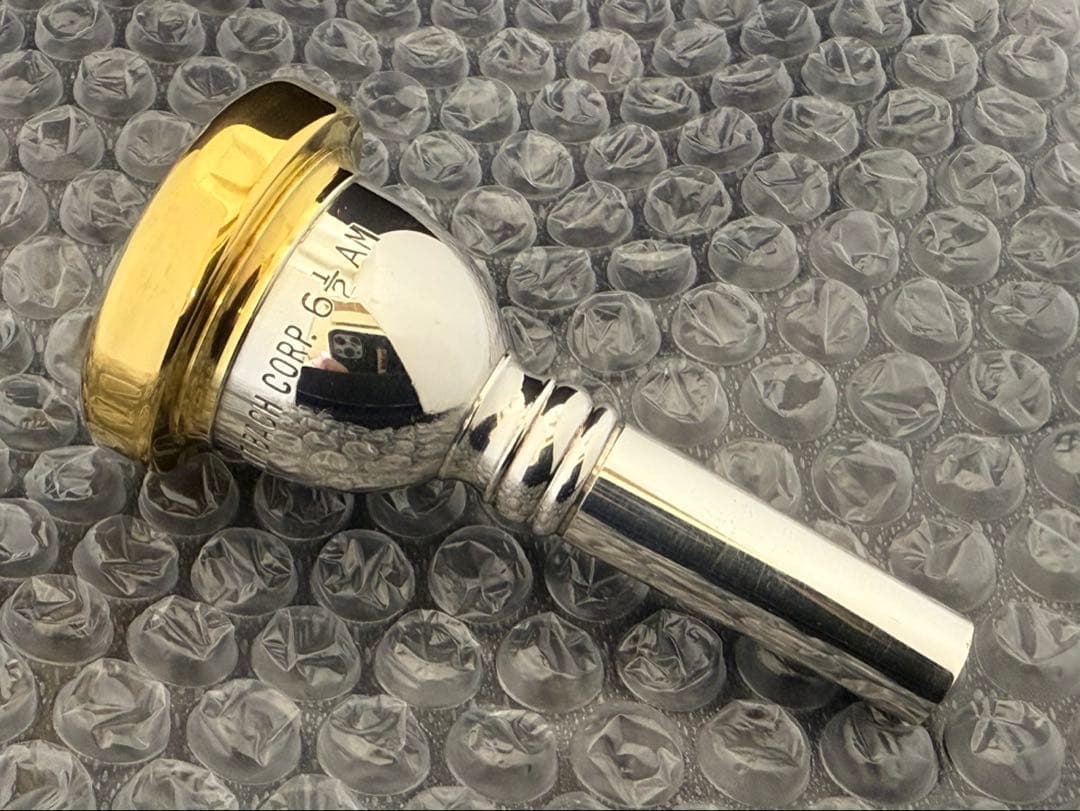 BACH CORP.6 1/2AM トロンボーンマウスピース細管用GP