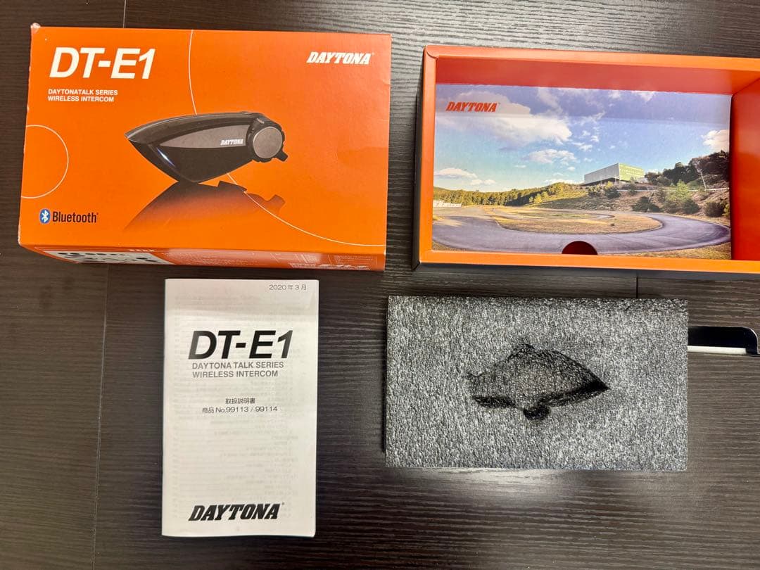DAYTONA DT-E1 Bluetoothインカム ブラック