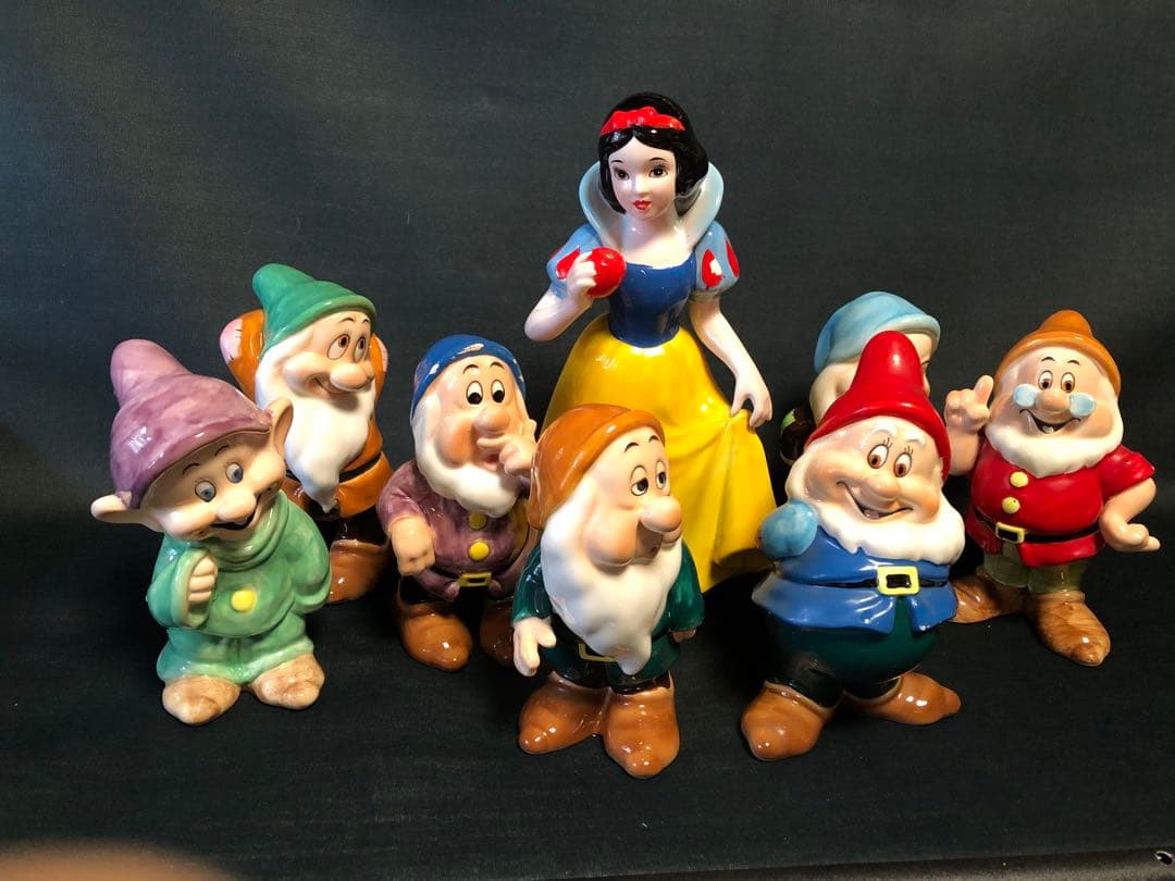 白雪姫と七人の小人 フィギュアセット