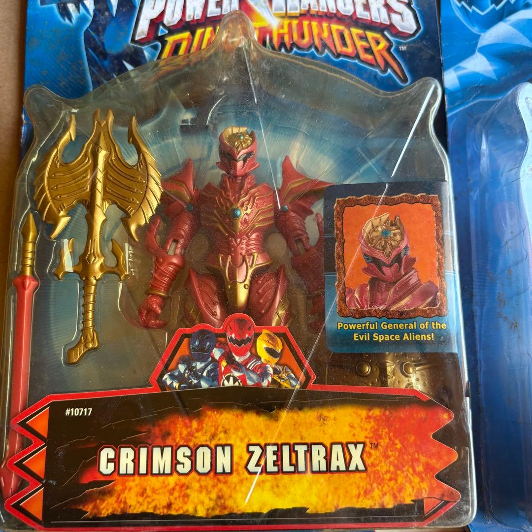 【T038】★希少★パワーレンジャー ダイノサンダー」のフィギュアセット