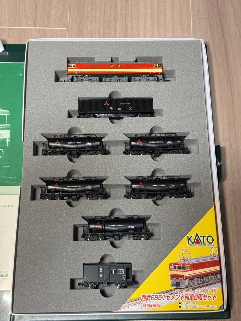 KATO 10-431 西武 E851 セメント列車 8両セット