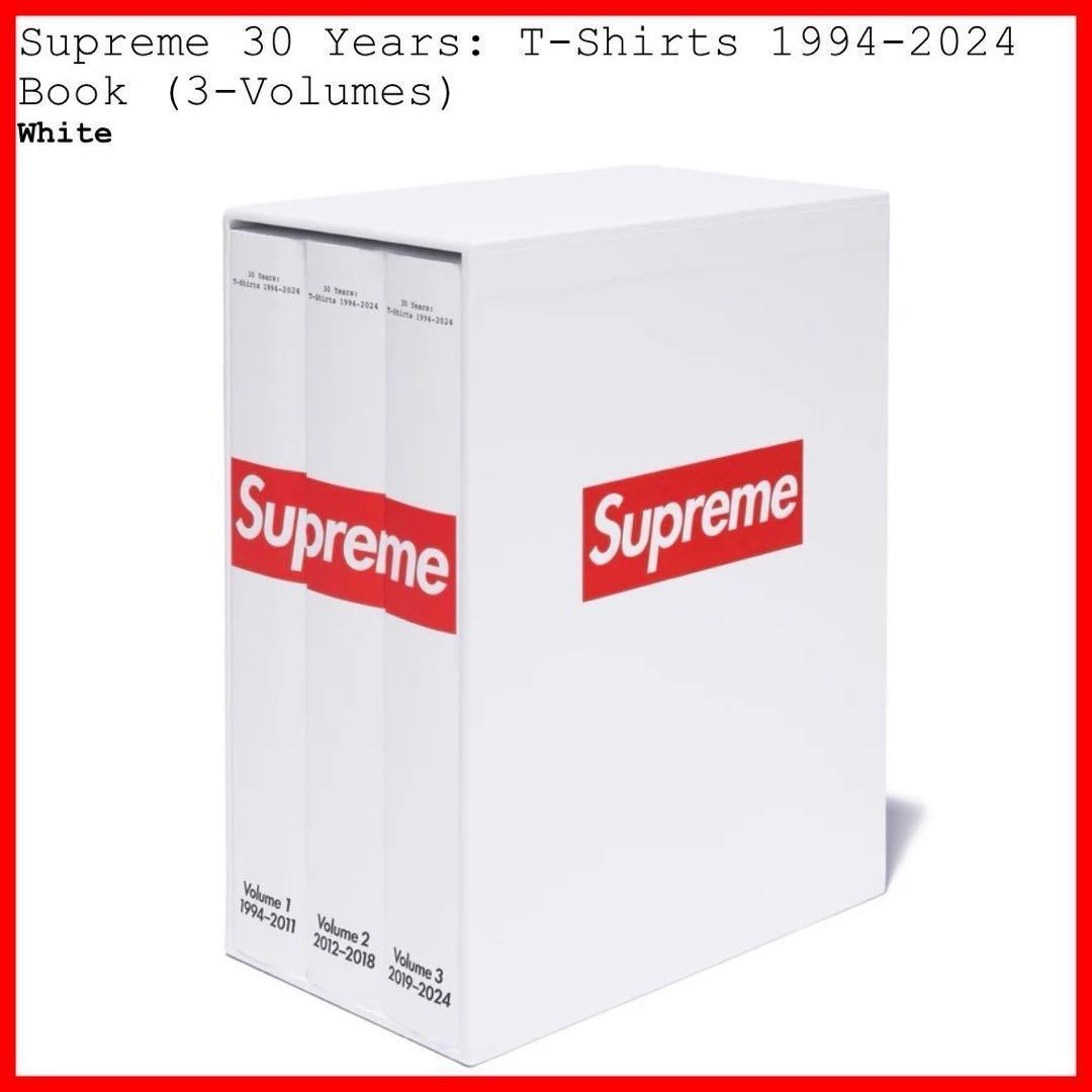 小物 Supreme 30 Years T-Shirts 1994-2024 Book