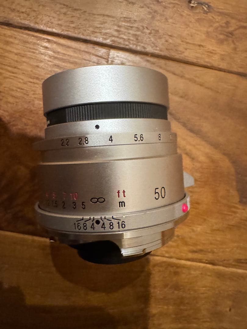 Voigtländer Color-Skopar 50mm f/2.2レンズ