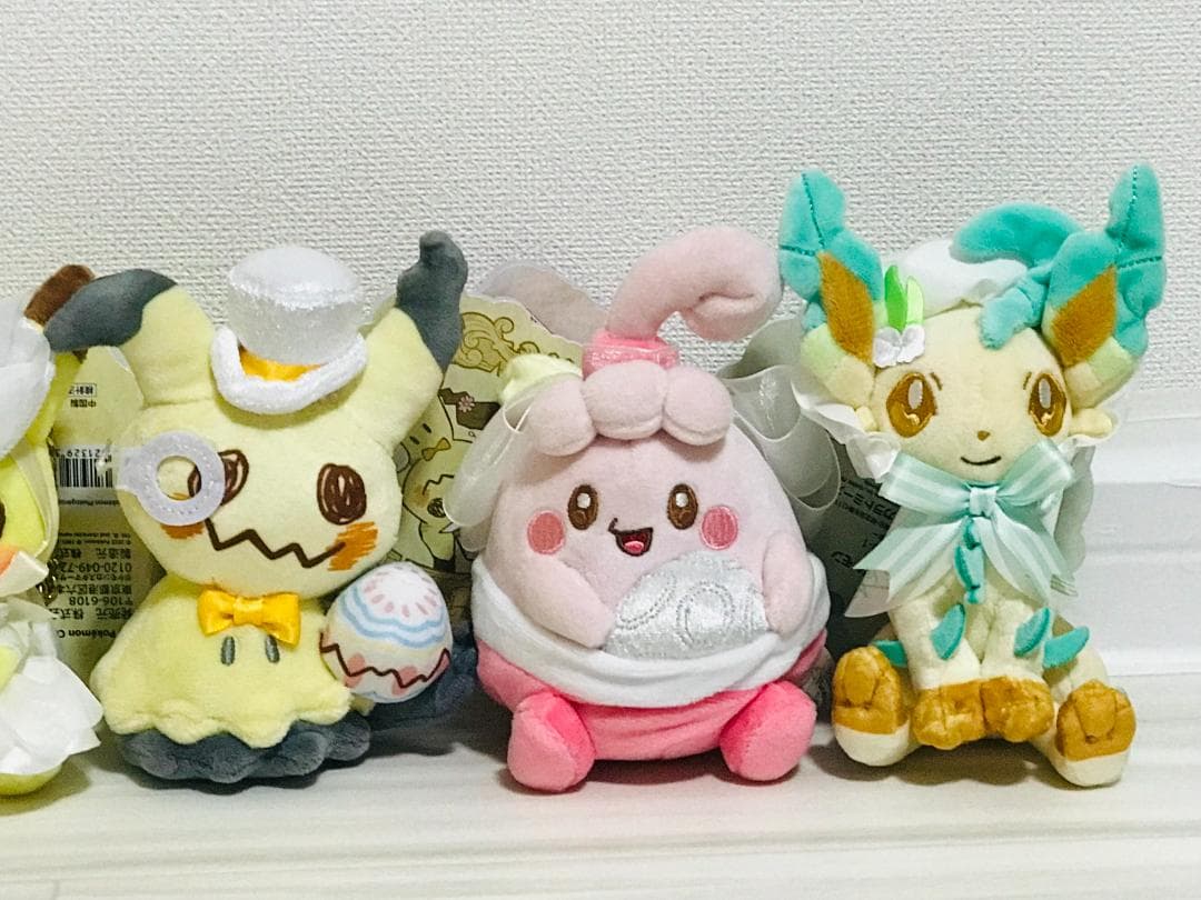 【新品・紙タグ付き】 ポケモン イースター 2022 ぬいぐるみ & マスコット