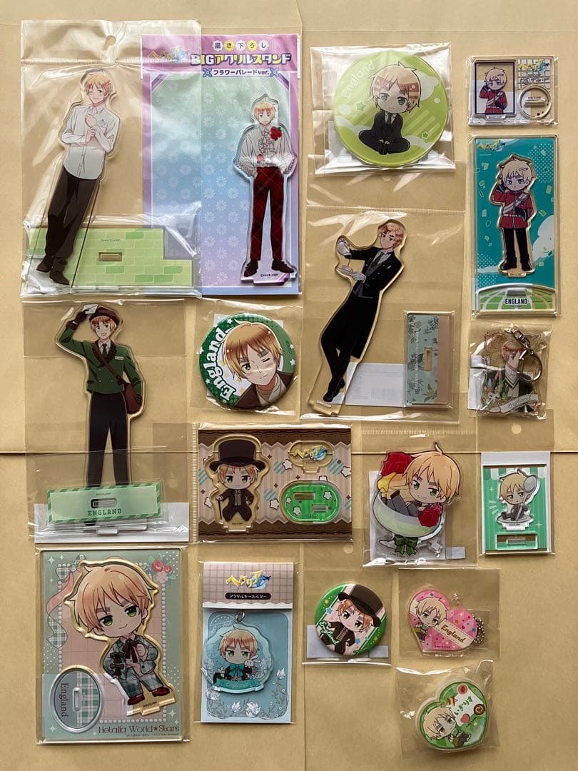 ヘタリア イギリス まとめ売り アクリルスタンド