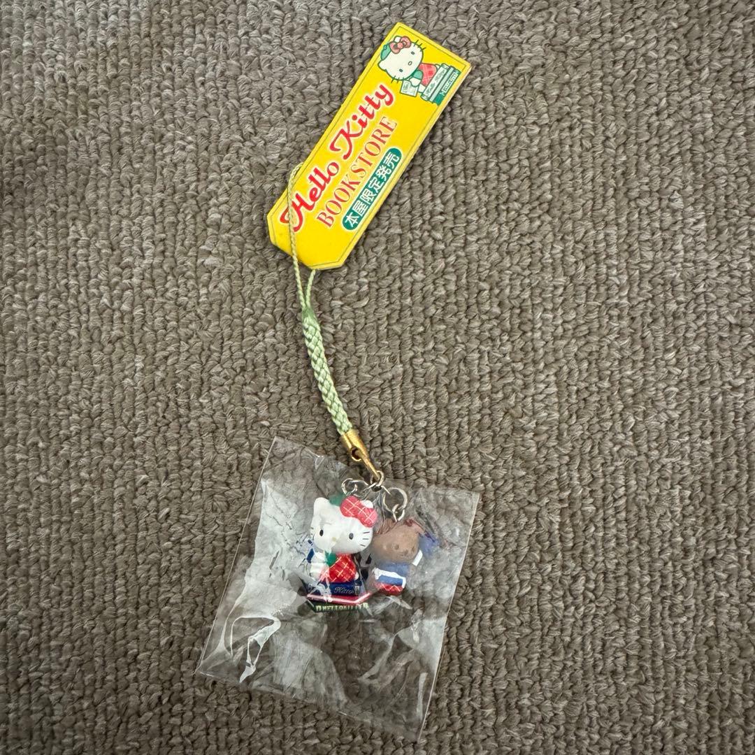 入手困難　ご当地キティ　BOOK STORE/本屋限定 根付 ストラップ　激レア