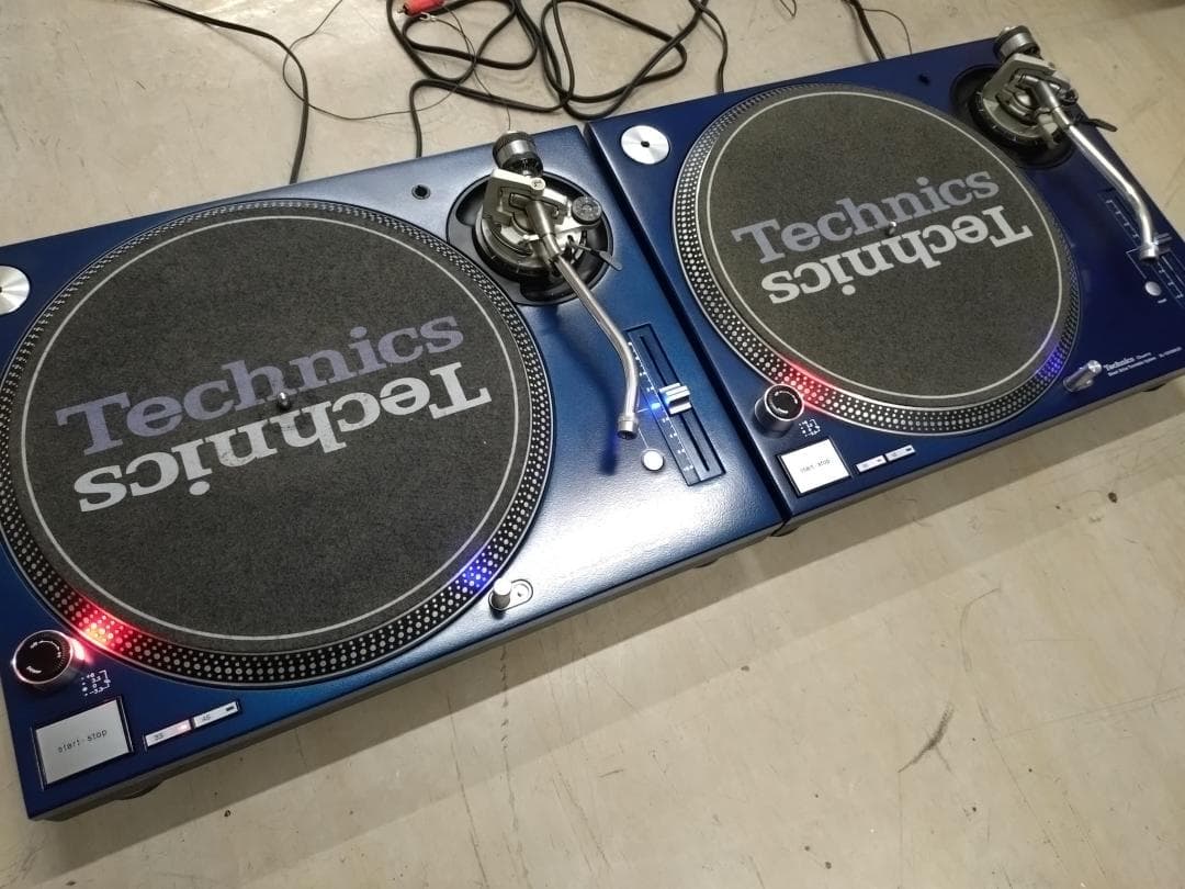 美品！レア！ネイビー！ Technics SL-1200 MK3D 2台セット！