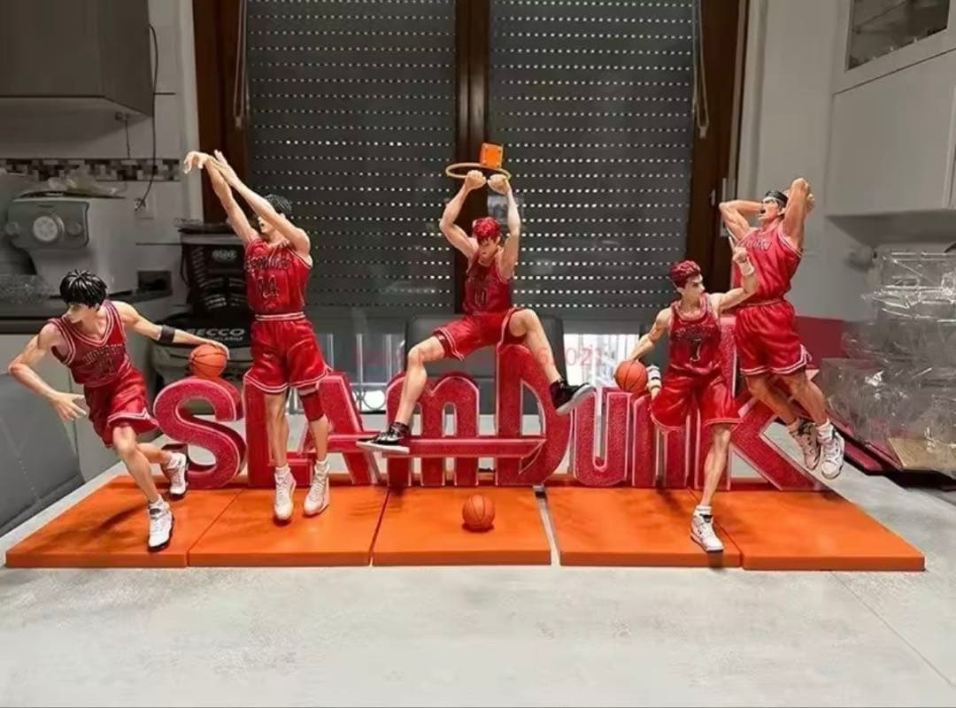 スラムダンク　フィギュア　5体セット　桜木花道　流川　赤木　三井　宮城