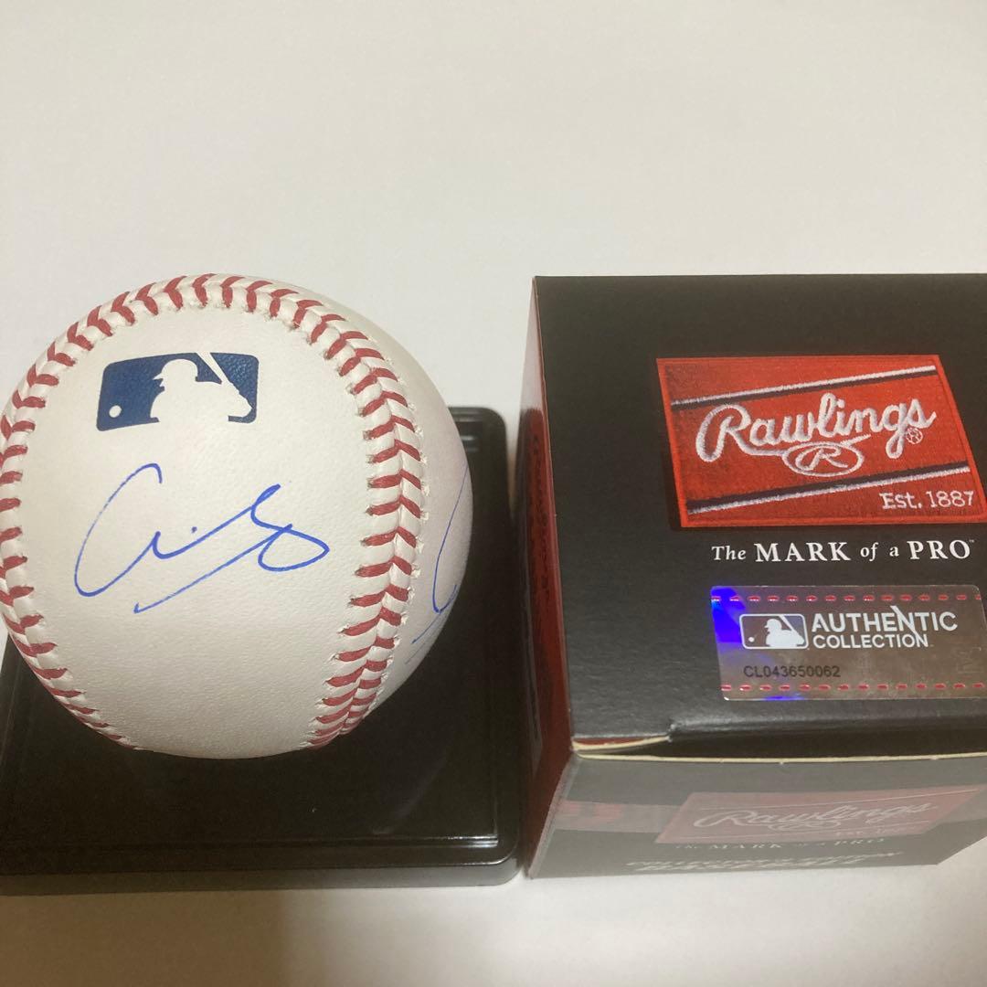 MLB公式球　大谷翔平　山本由伸　佐々木朗希　直筆サインボール　新品ケース付