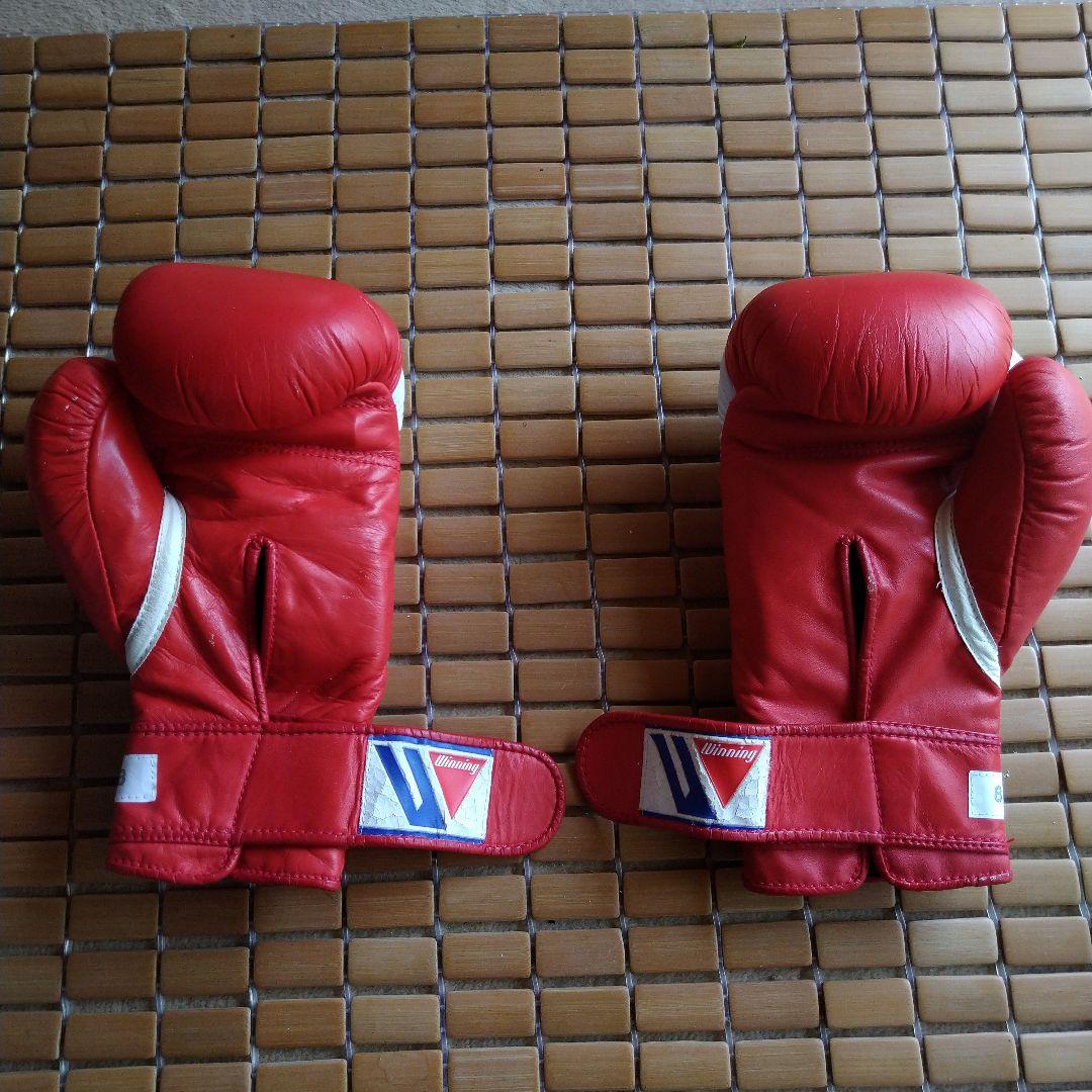 Winning ボクシンググローブ 8oz 赤