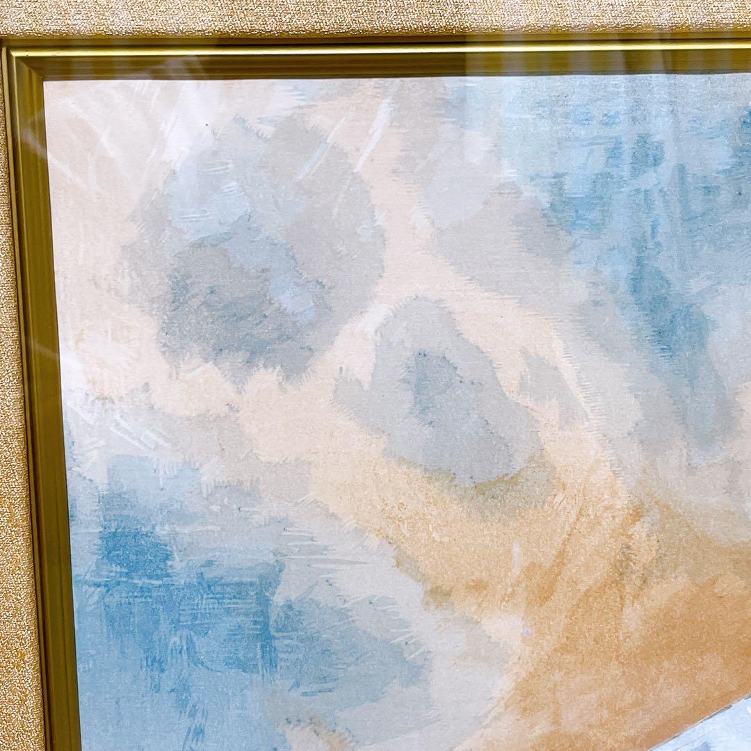 超希少　横山大観　霊峰飛鶴　限定　額　木版画　芸艸堂　EA番