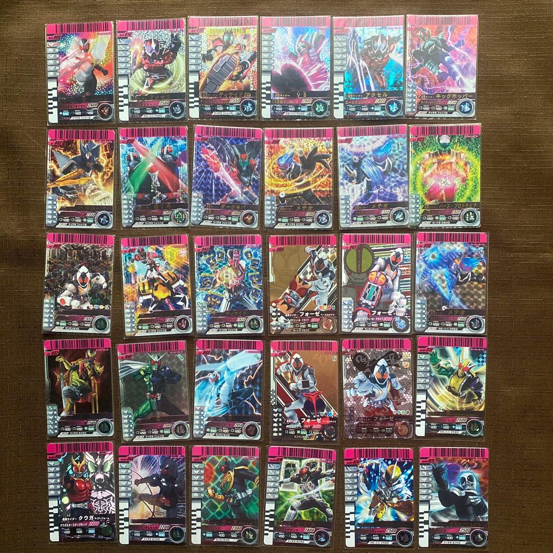 仮面ライダー ガンバライド カードセット