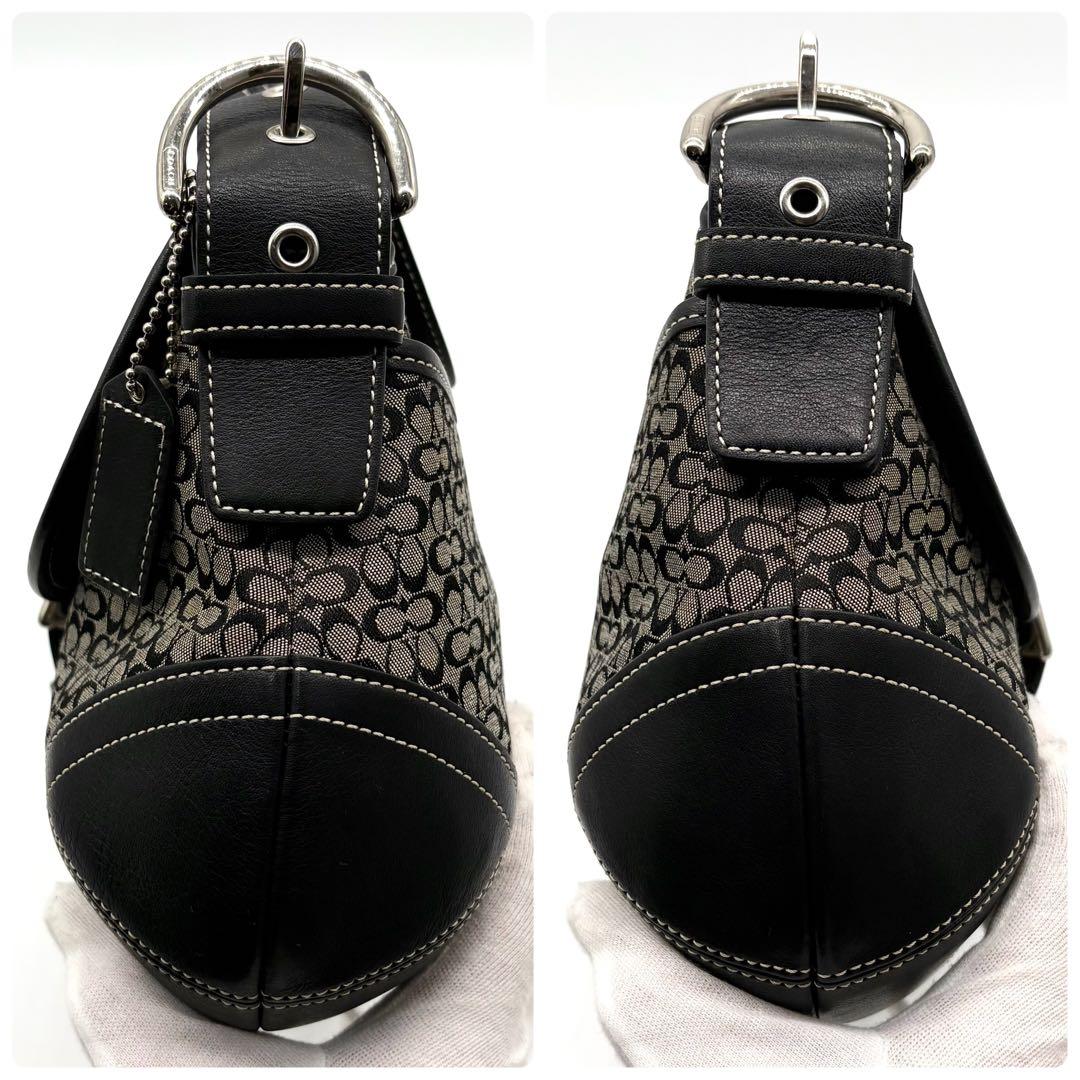 COACH コーチ ソーホー ワンショルダー ミニシグネチャー ブラック