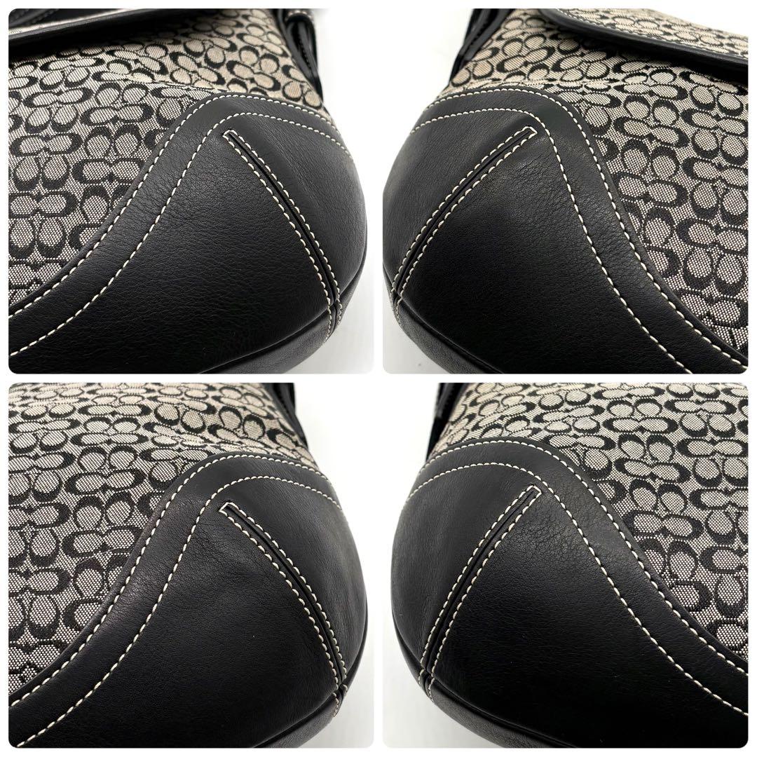 COACH コーチ ソーホー ワンショルダー ミニシグネチャー ブラック