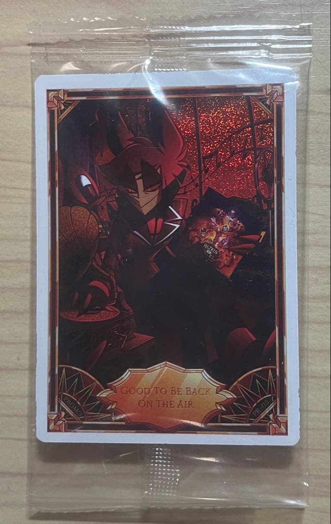 ハズビンホテル トレカ アラスター プロモカード レコード