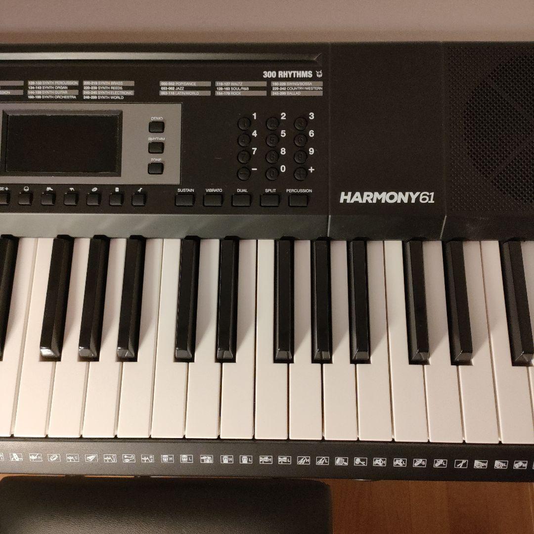 Alesis Harmony61 MKII キーボード 61鍵 スタンド 椅子付