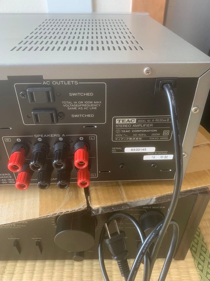 TEAC stereo amplifier A-R630mk2 美品