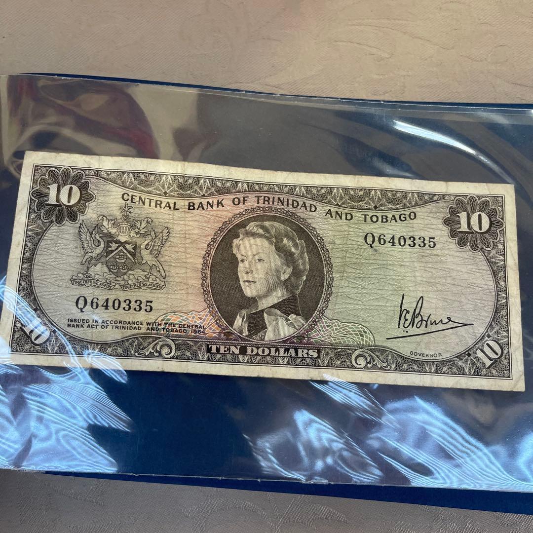 【セットで】特筆すべきはトリニダード・トバゴの旧紙幣です