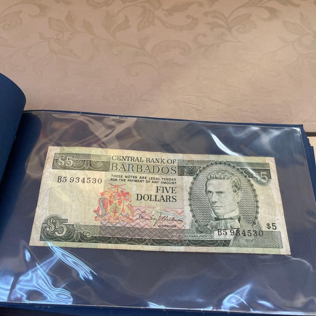 【セットで】特筆すべきはトリニダード・トバゴの旧紙幣です