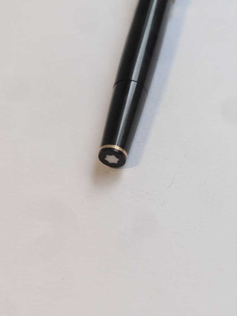 モンブラン　no12　グレー軸　細字