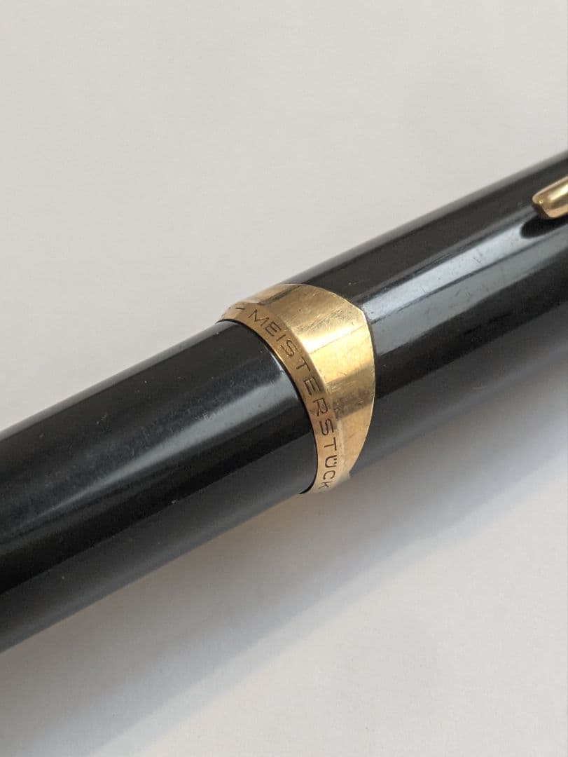 モンブラン　no12　グレー軸　細字