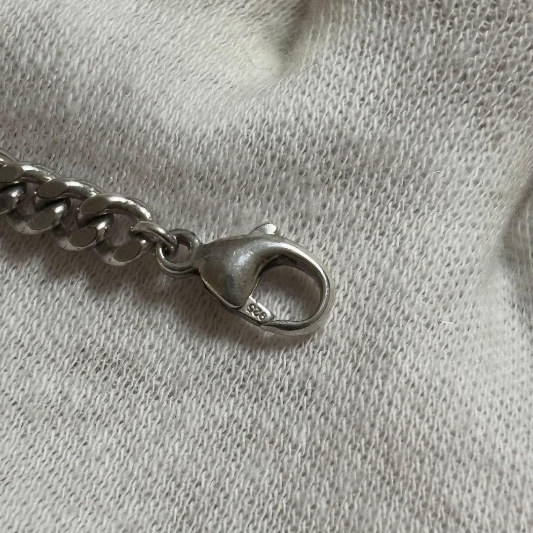 ［美品］ディオール　CD Icon チェーンリンクブレスレット　シルバー　925