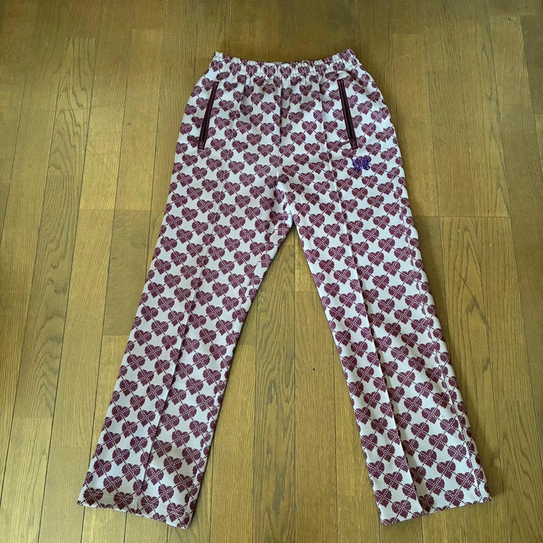 Needles トラックジャケット トラックパンツ セットアップ 総柄 ハート