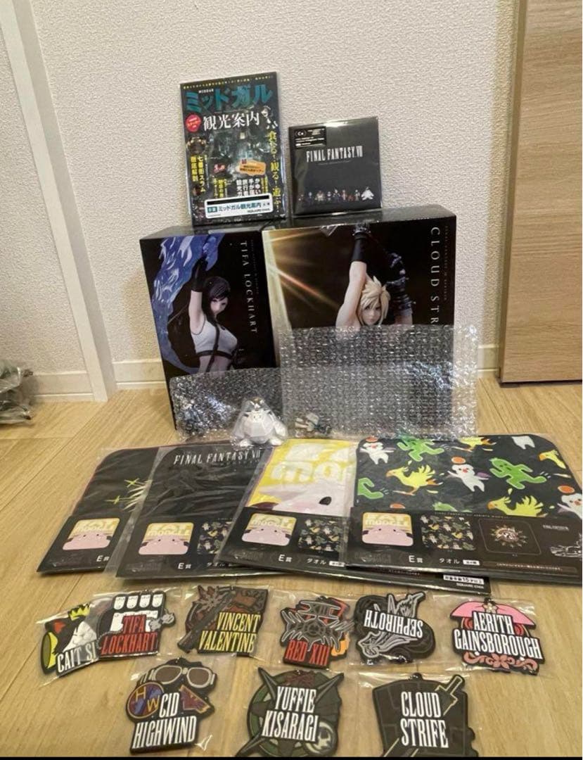 FF7 REBIRTH ファイナルファンタジー7 スクエア　くじ フィギュア