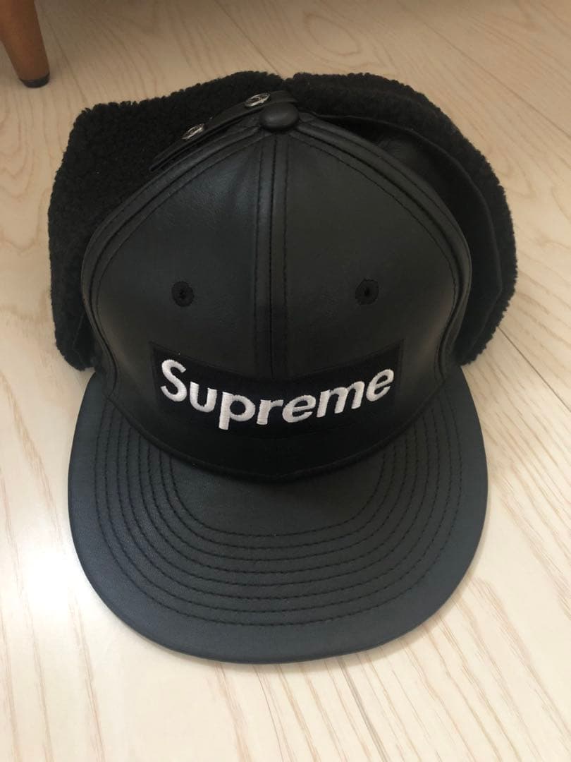 おっくんさん専用 Supreme × New Eraブラック フライトキャップ