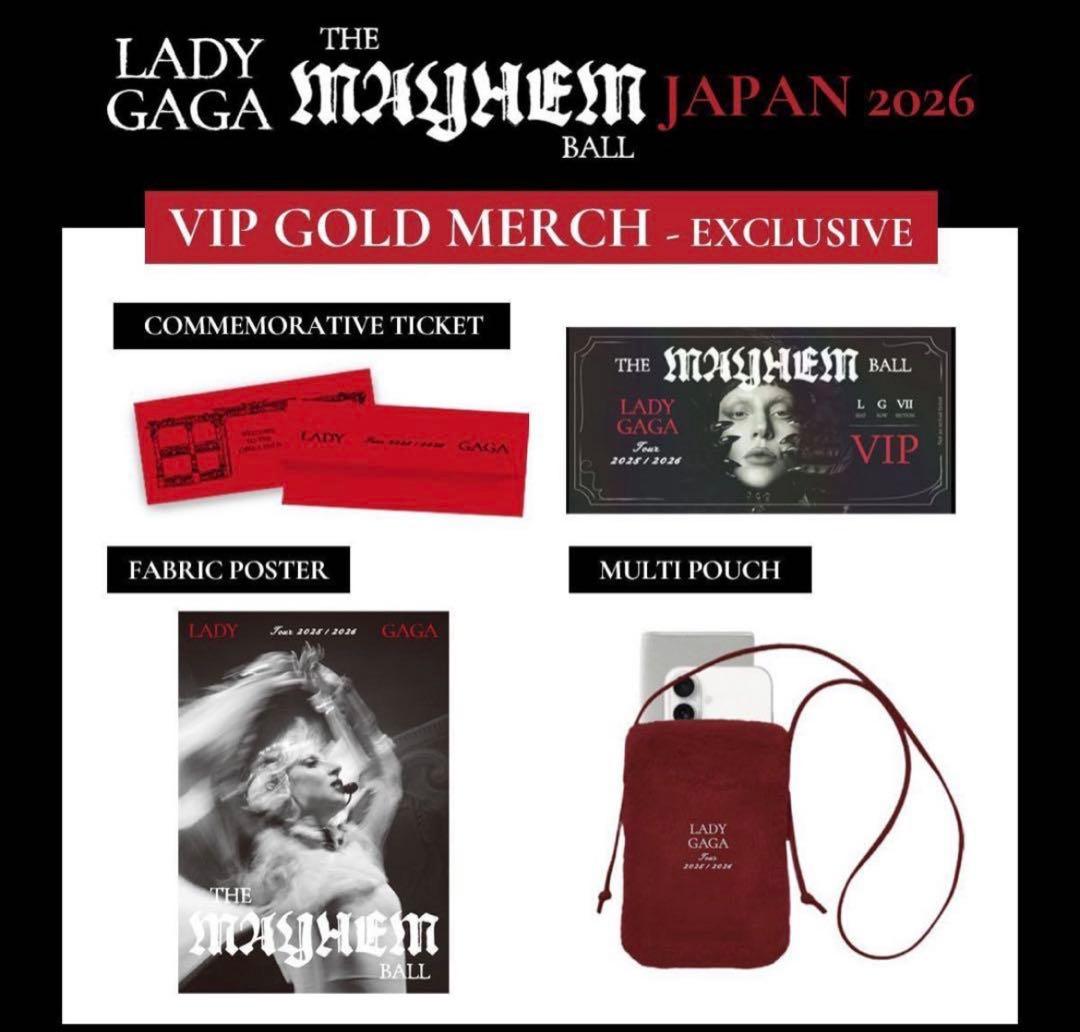 LADY GAGA MAYHEM VIP特典フルセット1/23発送