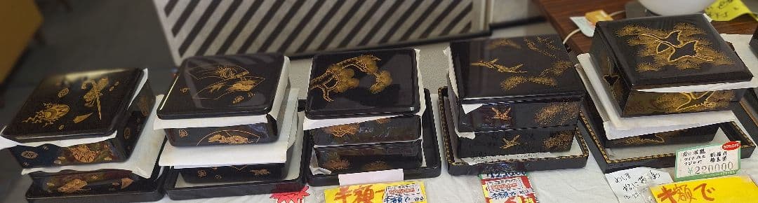新品！河和田(越前)塗り二ッ重ね御重