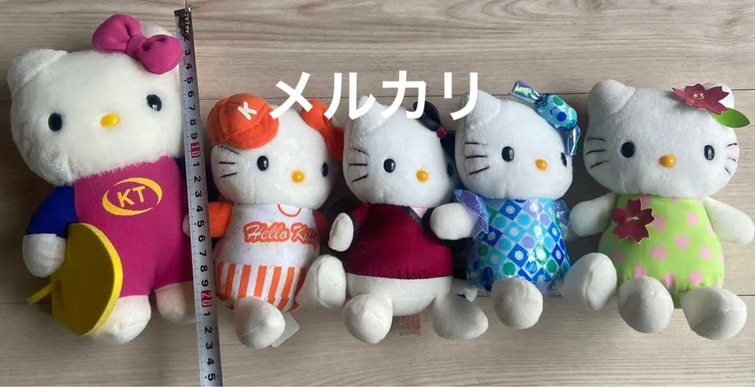 サンリオ　キティ ぬいぐるみ　まとめ売り　平成レトロ　大量　グッズ　　セット
