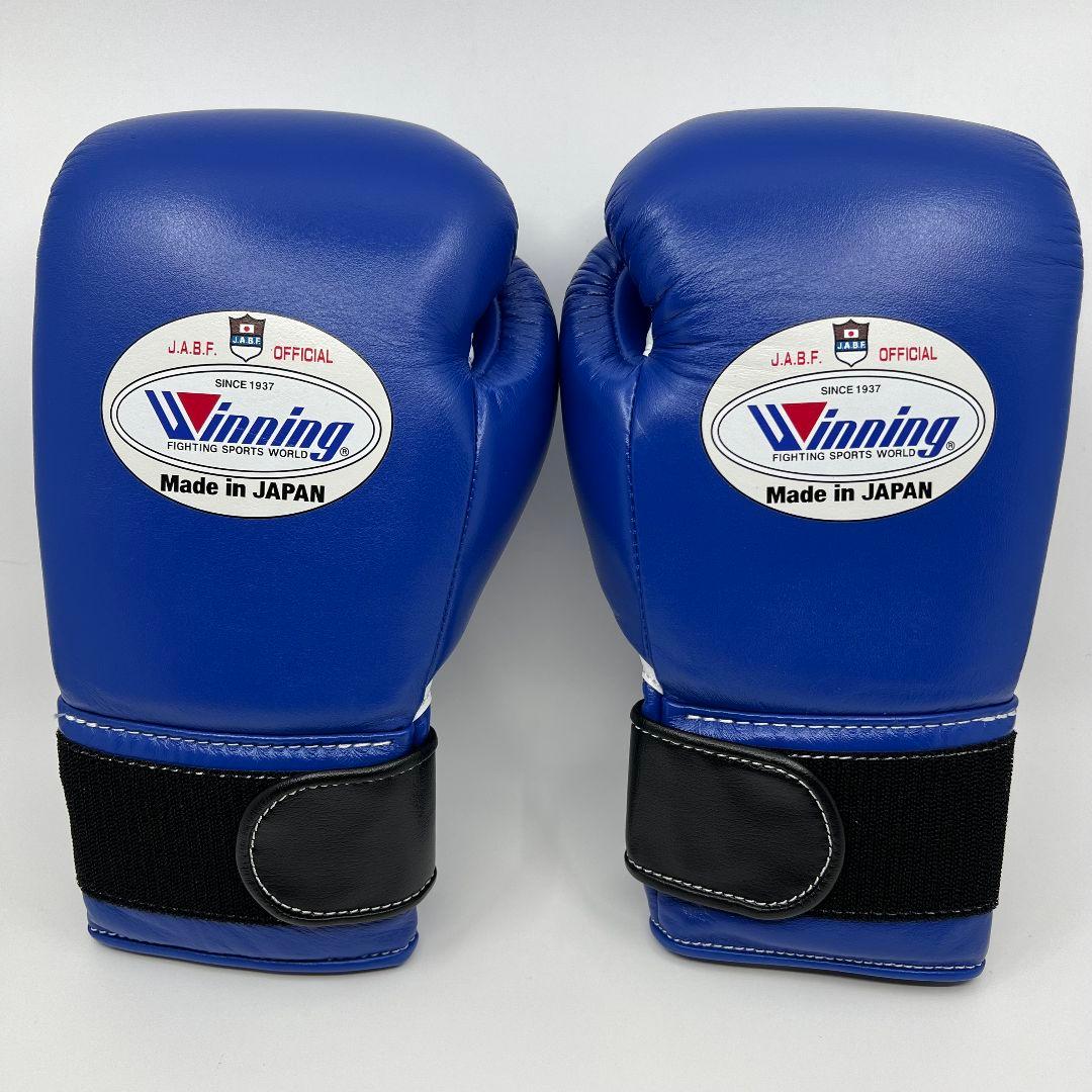 Winning グローブ 10オンス ブルー
