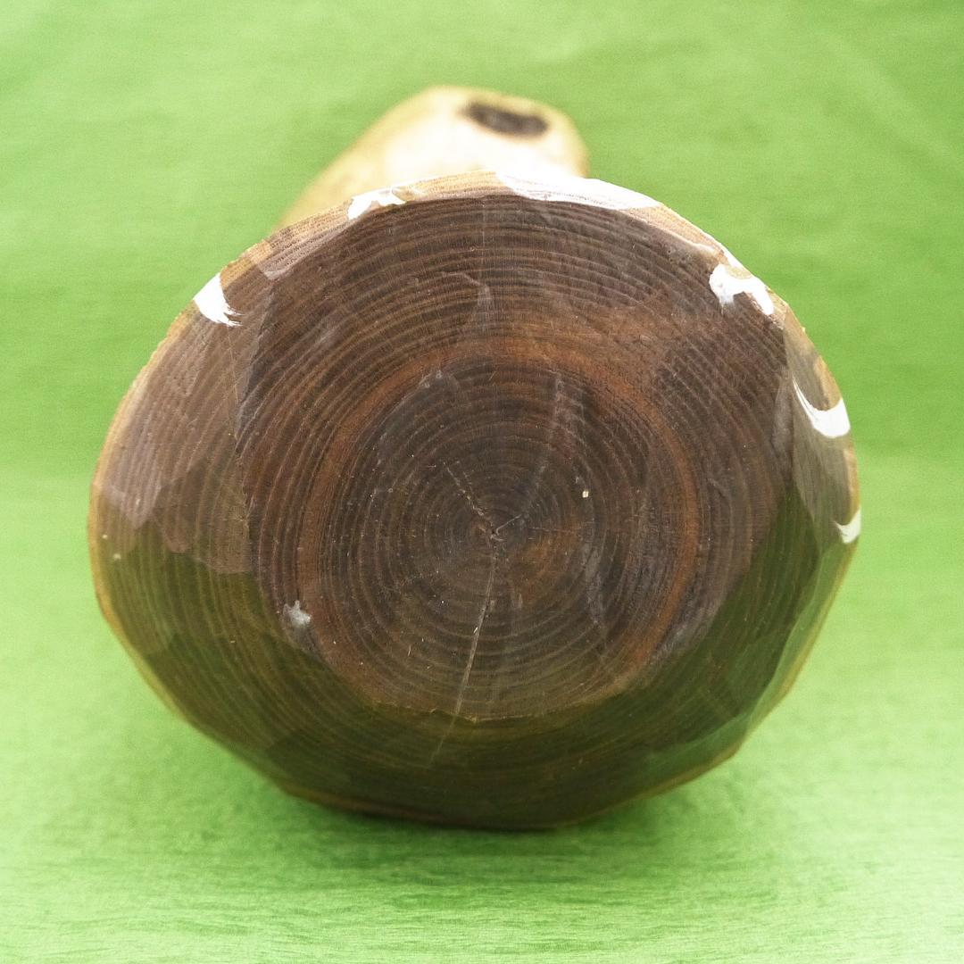 一刀彫 木製 だるま 27cm 戸田寒風 ittobori daruma