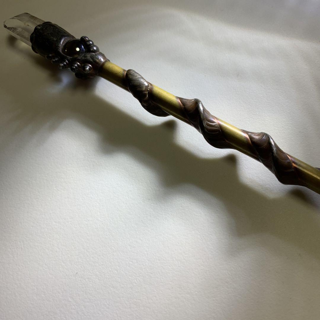 蛇 スネーク 骨董 ワンド 魔法の杖