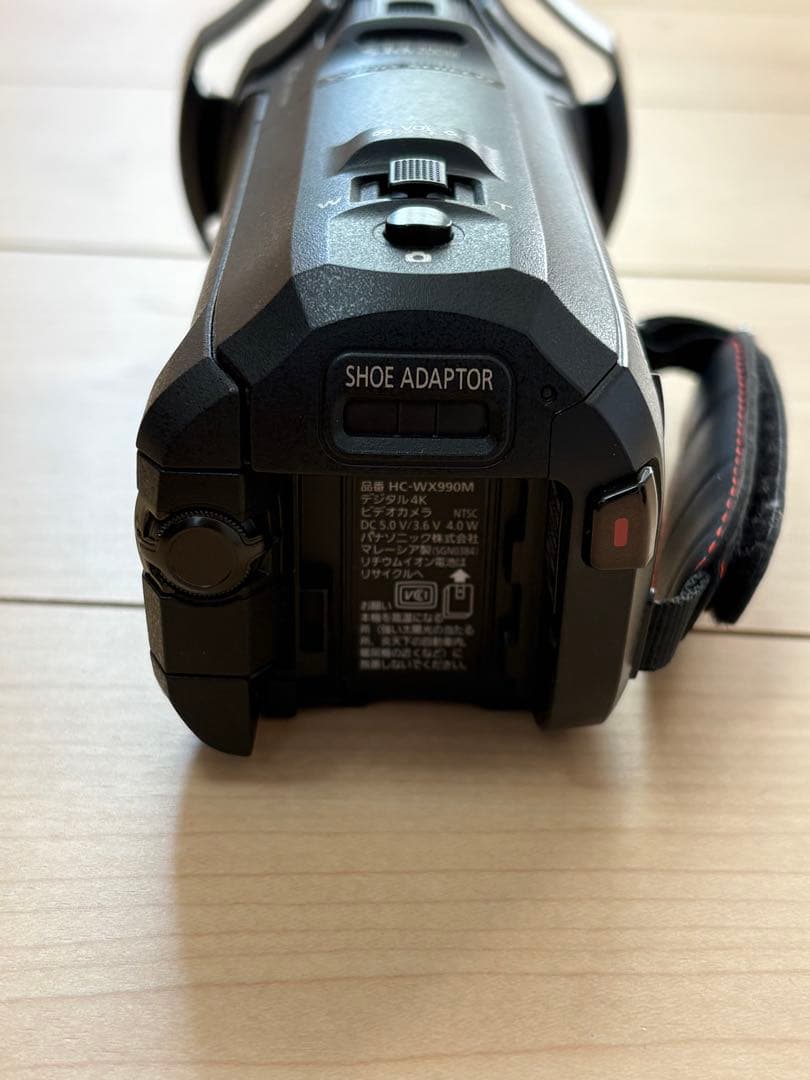 Panasonic HC-WX990M 4Kビデオカメラ 5点セット