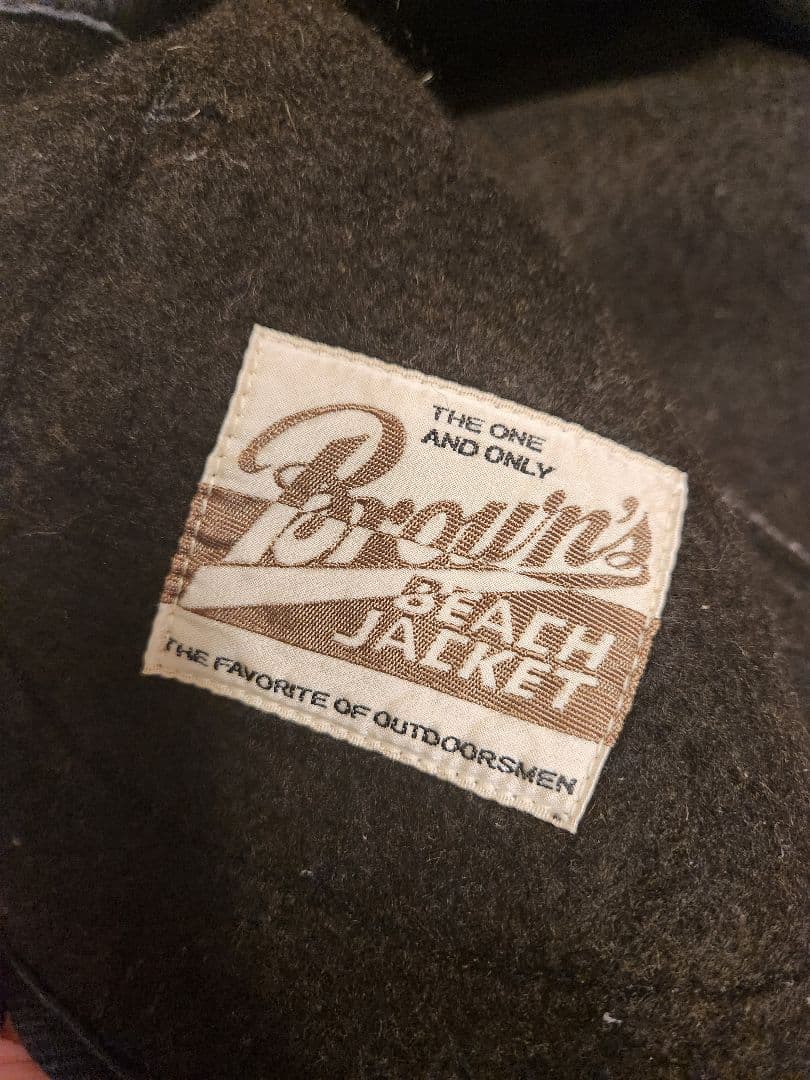 ロストヒルズ　復刻　BROWN'S BEACH ベスト　ブラウンズビーチ　ごま塩