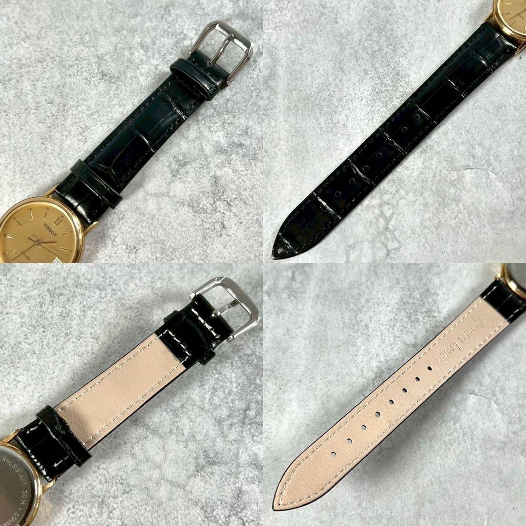 TISSOT ティソ クォーツ 腕時計 ゴールド C260 メンズ 稼働